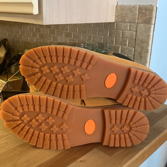 Lugz Mens Convoy Tan Work Boots New - Picture 11 of 12